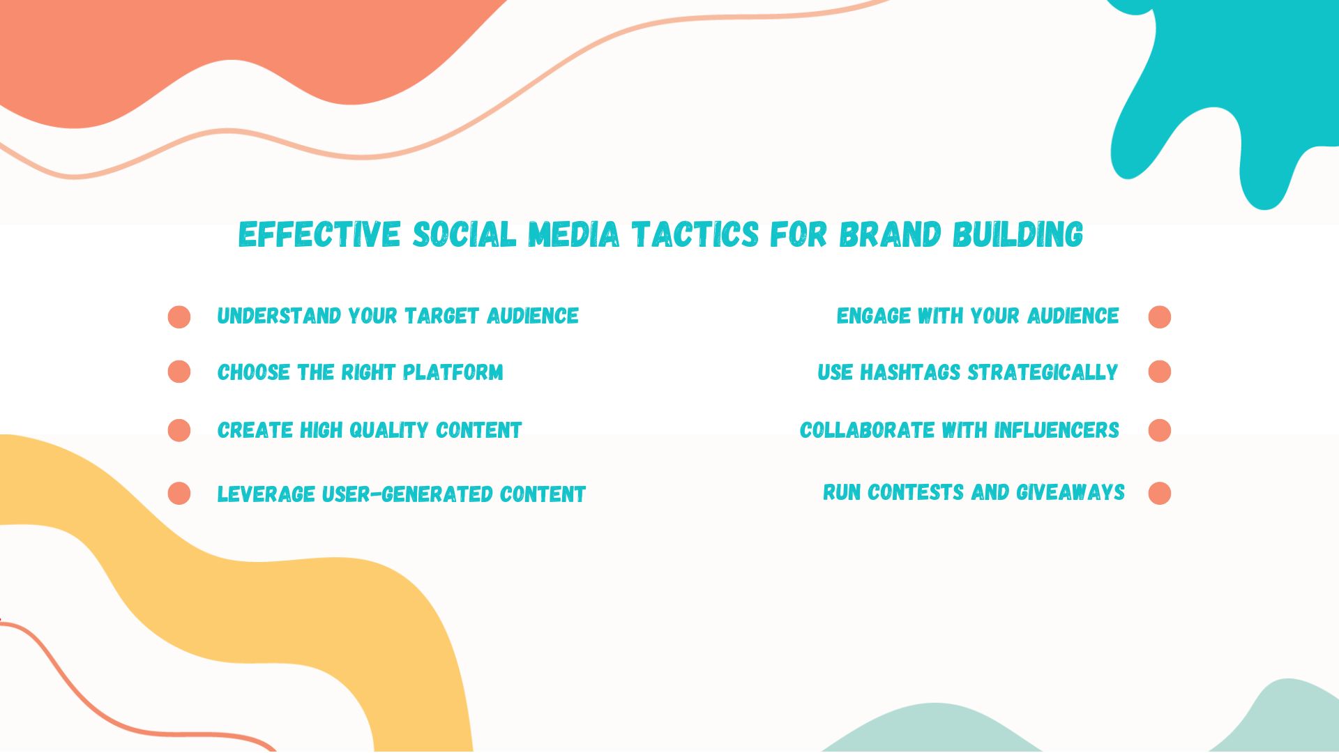 15 Effective Social Media Tactics for Brand Building